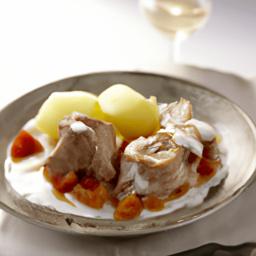 blanquette_de_veau_vin_blanc Blanquette de veau au vin blanc, un plat savoureux et simple.