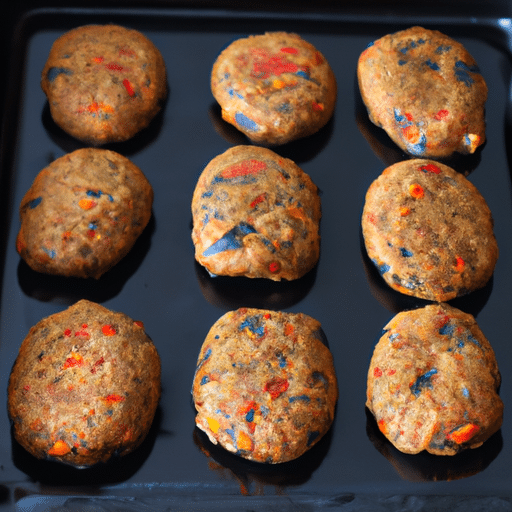 Boulettes légumes colorées et savoureuses