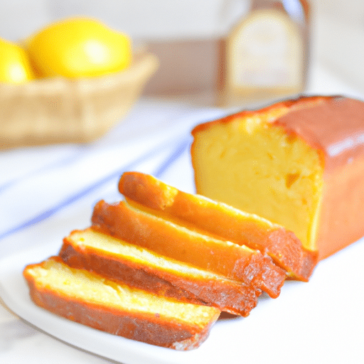 Un gâteau au citron alléchant à savourer !