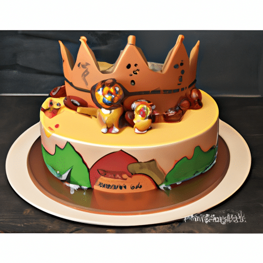 Gâteau Roi Lion: Merveilleux délice sucré à savourer!