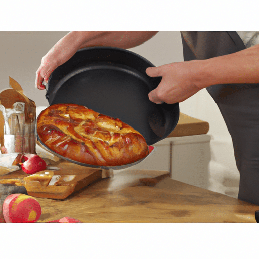 La savoureuse tarte tatin dans son moule authentique !
