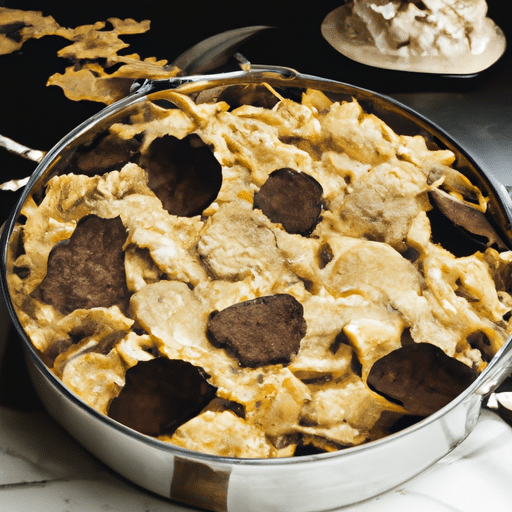 Dégustez l'élégance des pâtes truffées.