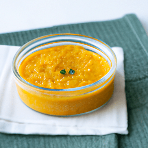 Délicieuse semoule maison pour bébé