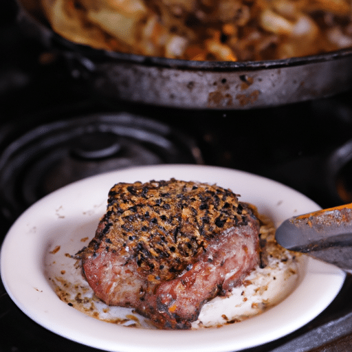 Authentique Steak de Bison à la Française